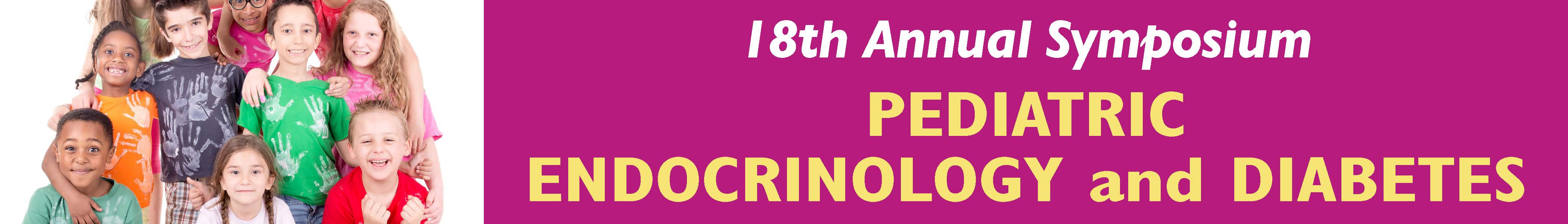 Eighteenth Annual Pediatric Endocrinology and Diabetes Symposium Banner